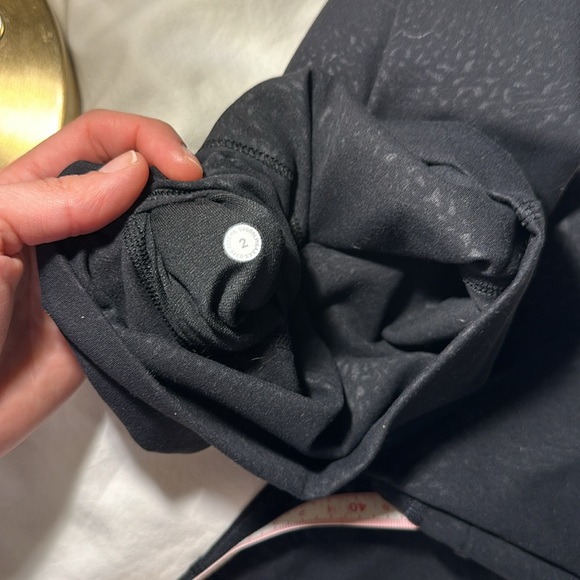 Lululemon align crop legging polar shift embossed - Picture 7 of 7